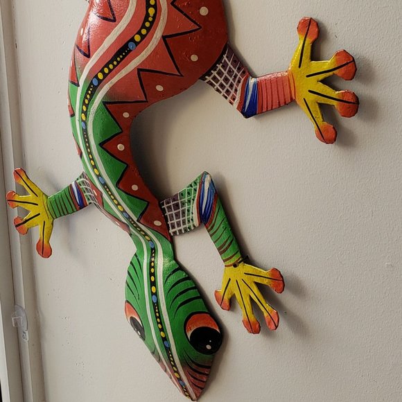Gecko Wall Decor - Picture 1 of 3
